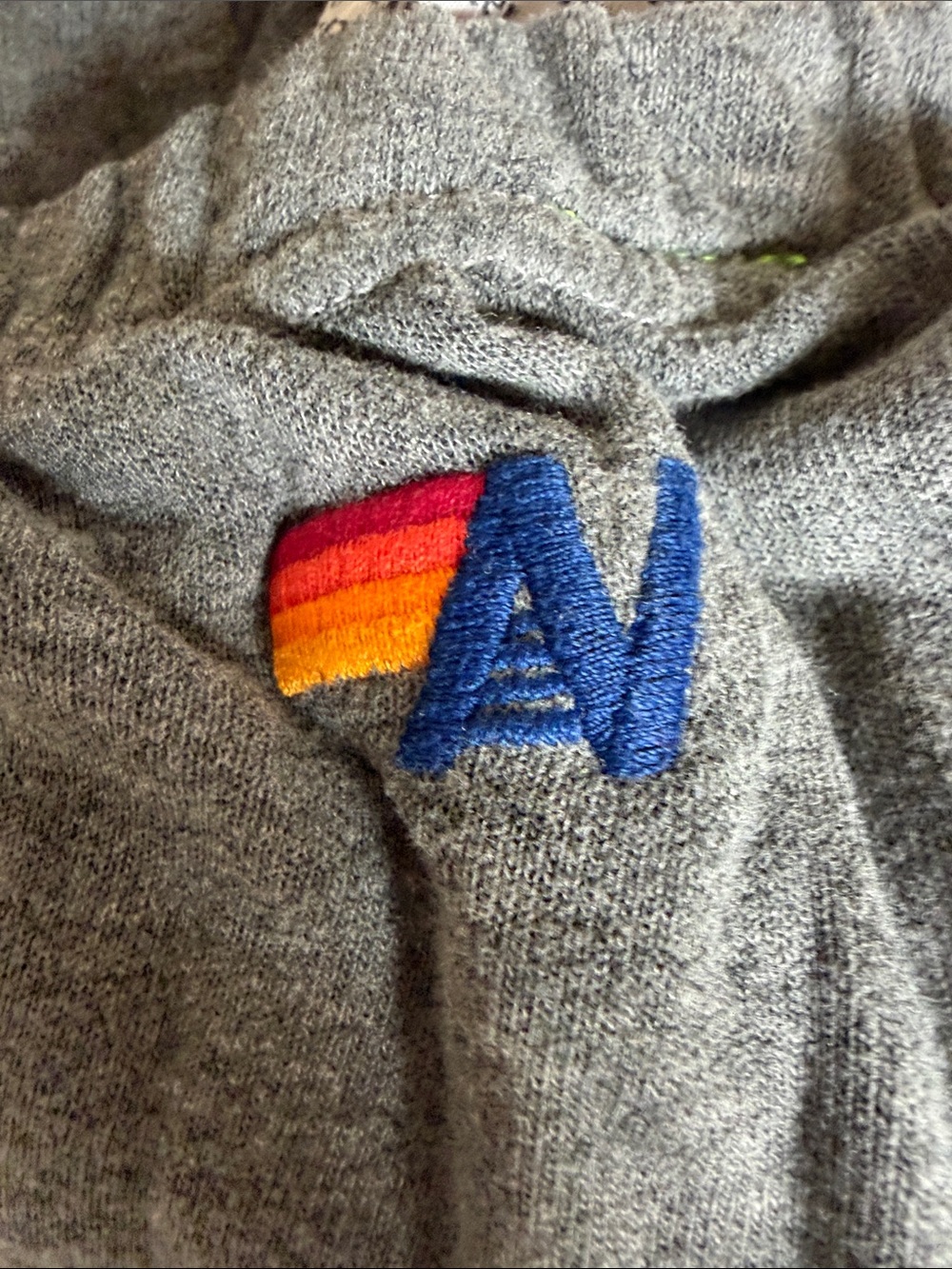 LOGO SWEATPANTS - HEATHER GREY - Picture 5 of 6